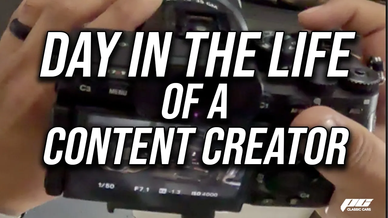 Classic Car Creator  A Day of Filming & Editing